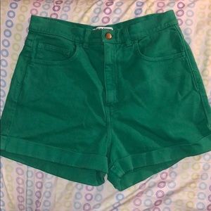 American Apparel high rise shorts!